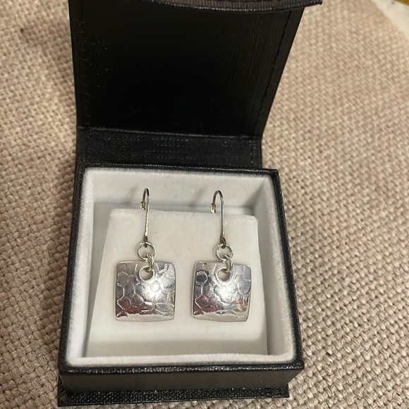 925 Silver Drop Earrings - Picture 1 of 5